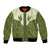 Cowboy Bomber Jacket Cactus Retro Western Yoke - Wonder Print Shop