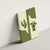 Cowboy Canvas Wall Art Cactus Retro Western Yoke - Wonder Print Shop