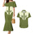 Cowboy Couples Matching Mermaid Dress and Hawaiian Shirt Cactus Retro Western Yoke - Wonder Print Shop