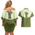 Cowboy Couples Matching Off Shoulder Short Dress and Hawaiian Shirt Cactus Retro Western Yoke - Wonder Print Shop