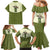 Cowboy Family Matching Mermaid Dress and Hawaiian Shirt Cactus Retro Western Yoke - Wonder Print Shop