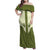 Cowboy Family Matching Off Shoulder Maxi Dress and Hawaiian Shirt Cactus Retro Western Yoke - Wonder Print Shop
