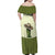 Cowboy Family Matching Off Shoulder Maxi Dress and Hawaiian Shirt Cactus Retro Western Yoke - Wonder Print Shop