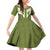 Cowboy Family Matching Off Shoulder Short Dress and Hawaiian Shirt Cactus Retro Western Yoke - Wonder Print Shop