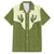 Cowboy Family Matching Puletasi and Hawaiian Shirt Cactus Retro Western Yoke - Wonder Print Shop