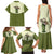 Cowboy Family Matching Tank Maxi Dress and Hawaiian Shirt Cactus Retro Western Yoke - Wonder Print Shop