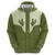 Cowboy Hoodie Cactus Retro Western Yoke - Wonder Print Shop