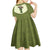 Cowboy Kid Short Sleeve Dress Cactus Retro Western Yoke - Wonder Print Shop