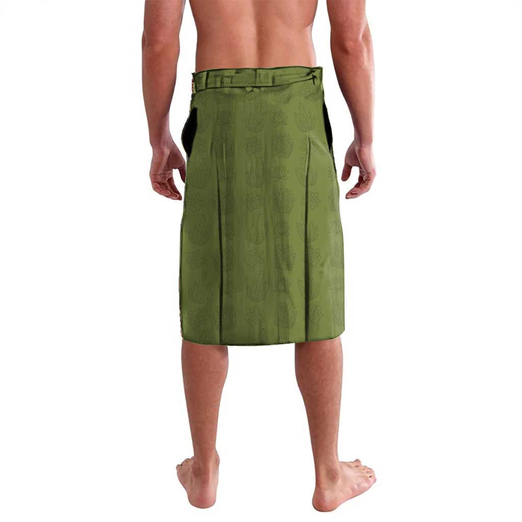 Cowboy Lavalava Cactus Retro Western Yoke - Wonder Print Shop