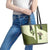 Cowboy Leather Tote Bag Cactus Retro Western Yoke - Wonder Print Shop