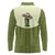 Cowboy Long Sleeve Polo Shirt Cactus Retro Western Yoke - Wonder Print Shop