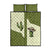 Cowboy Quilt Bed Set Cactus Retro Western Yoke - Wonder Print Shop