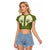 Cowboy Raglan Cropped T Shirt Cactus Retro Western Yoke - Wonder Print Shop