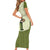 Cowboy Short Sleeve Bodycon Dress Cactus Retro Western Yoke - Wonder Print Shop
