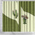 Cowboy Shower Curtain Cactus Retro Western Yoke - Wonder Print Shop