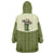 Cowboy Wearable Blanket Hoodie Cactus Retro Western Yoke - Wonder Print Shop