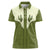 Cowboy Women Polo Shirt Cactus Retro Western Yoke - Wonder Print Shop