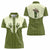Cowboy Women Polo Shirt Cactus Retro Western Yoke - Wonder Print Shop