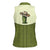 Cowboy Women Sleeveless Polo Shirt Cactus Retro Western Yoke - Wonder Print Shop