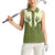 Cowboy Women Sleeveless Polo Shirt Cactus Retro Western Yoke - Wonder Print Shop