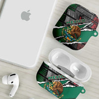 Mexico AirPods Case Mexican Patriotic Eagle Emblem - Fierce National Pride - Wonder Print Shop