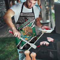 Mexico Apron Mexican Patriotic Eagle Emblem - Fierce National Pride - Wonder Print Shop