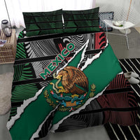 Mexico Bedding Set Mexican Patriotic Eagle Emblem - Fierce National Pride - Wonder Print Shop