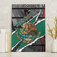 Mexico Canvas Wall Art Mexican Patriotic Eagle Emblem - Fierce National Pride - Wonder Print Shop