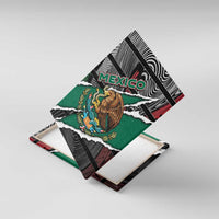 Mexico Canvas Wall Art Mexican Patriotic Eagle Emblem - Fierce National Pride - Wonder Print Shop