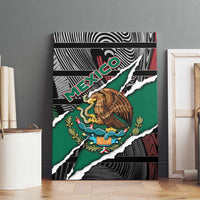 Mexico Canvas Wall Art Mexican Patriotic Eagle Emblem - Fierce National Pride - Wonder Print Shop
