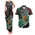 Personalized Mexico Couples Matching Tank Maxi Dress and Hawaiian Shirt Mexican Patriotic Eagle Emblem - Fierce National Pride - Wonder Print Shop
