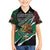 Personalized Mexico Family Matching Short Sleeve Bodycon Dress and Hawaiian Shirt Mexican Patriotic Eagle Emblem - Fierce National Pride - Wonder Print Shop