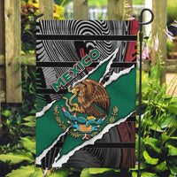 Mexico Garden Flag Mexican Patriotic Eagle Emblem - Fierce National Pride - Wonder Print Shop
