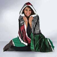 Mexico Hooded Blanket Mexican Patriotic Eagle Emblem - Fierce National Pride - Wonder Print Shop