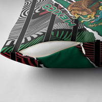 Mexico Pillow Cover Mexican Patriotic Eagle Emblem - Fierce National Pride - Wonder Print Shop