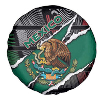 Mexico Spare Tire Cover Mexican Patriotic Eagle Emblem - Fierce National Pride - Wonder Print Shop