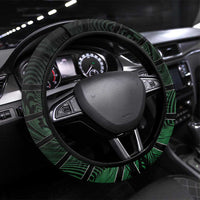 Mexico Steering Wheel Cover Mexican Patriotic Eagle Emblem - Fierce National Pride - Wonder Print Shop