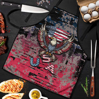 Patriotic Rebel American Apron Grunge USA Eagle Flag - Wonder Print Shop