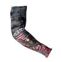 Patriotic Rebel American Arm Sleeves Grunge USA Eagle Flag - Wonder Print Shop