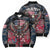 Personalized Patriotic Rebel American Bomber Puffer Jacket Grunge USA Eagle Flag - Wonder Print Shop