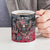 Personalized Patriotic Rebel American Ceramic Mug Grunge USA Eagle Flag - Wonder Print Shop