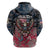 Personalized Patriotic Rebel American Hoodie Grunge USA Eagle Flag - Wonder Print Shop