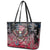 Patriotic Rebel American Leather Tote Bag Grunge USA Eagle Flag - Wonder Print Shop