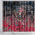 Patriotic Rebel American Shower Curtain Grunge USA Eagle Flag - Wonder Print Shop