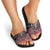 Patriotic Rebel American Slide Sandals Grunge USA Eagle Flag - Wonder Print Shop