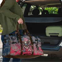 Patriotic Rebel American Travel Bag Grunge USA Eagle Flag - Wonder Print Shop
