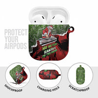 Hip Hop Christmas AirPods Case DJ Santa Ho Ho Flow - Wonder Print Shop