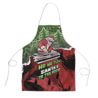 Hip Hop Christmas Apron DJ Santa Ho Ho Flow - Wonder Print Shop
