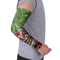 Hip Hop Christmas Arm Sleeves DJ Santa Ho Ho Flow - Wonder Print Shop
