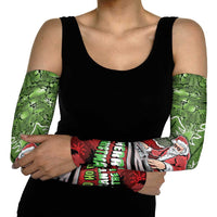 Hip Hop Christmas Arm Sleeves DJ Santa Ho Ho Flow - Wonder Print Shop